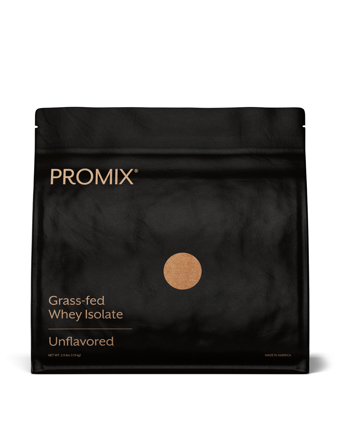 Promix unflavored grass-fed whey isolate 2.5lb bag