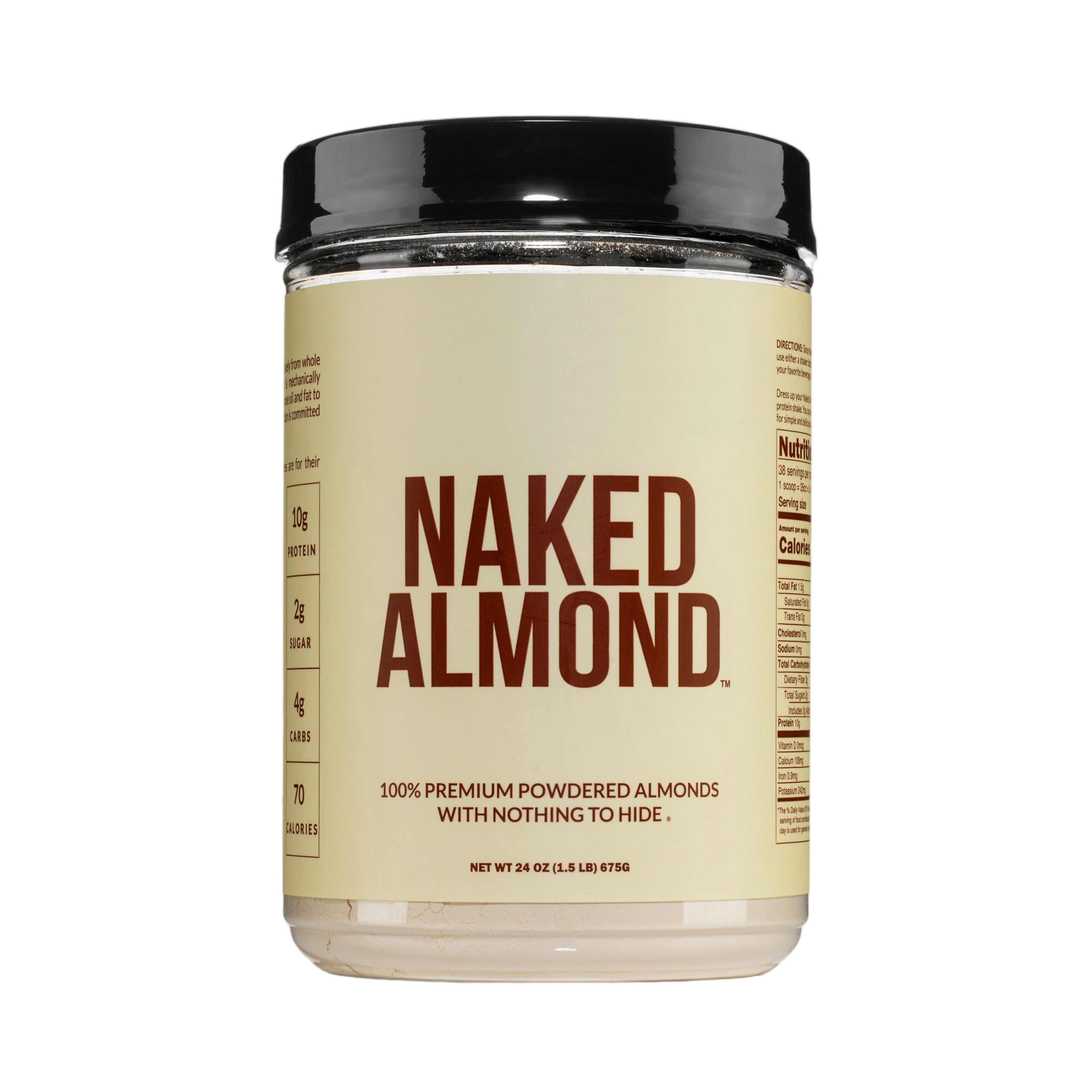 Bag of Naked Almond powder, 1.5 lb package