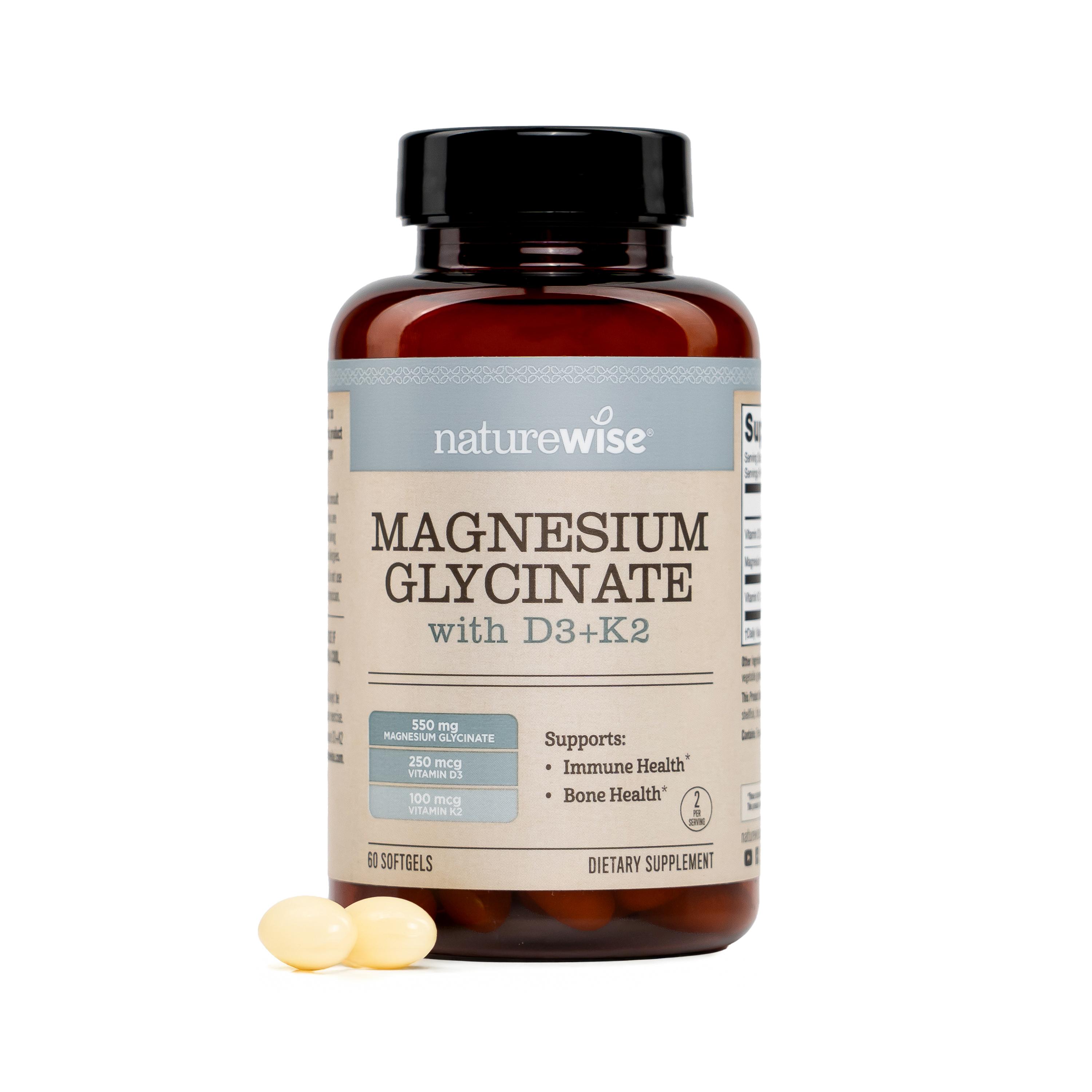 NatureWise Magnesium Glycinate + D3 & K2