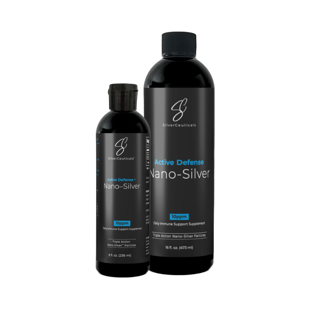 Active Defense Nano Silver Immune Support - 10ppm - 16oz