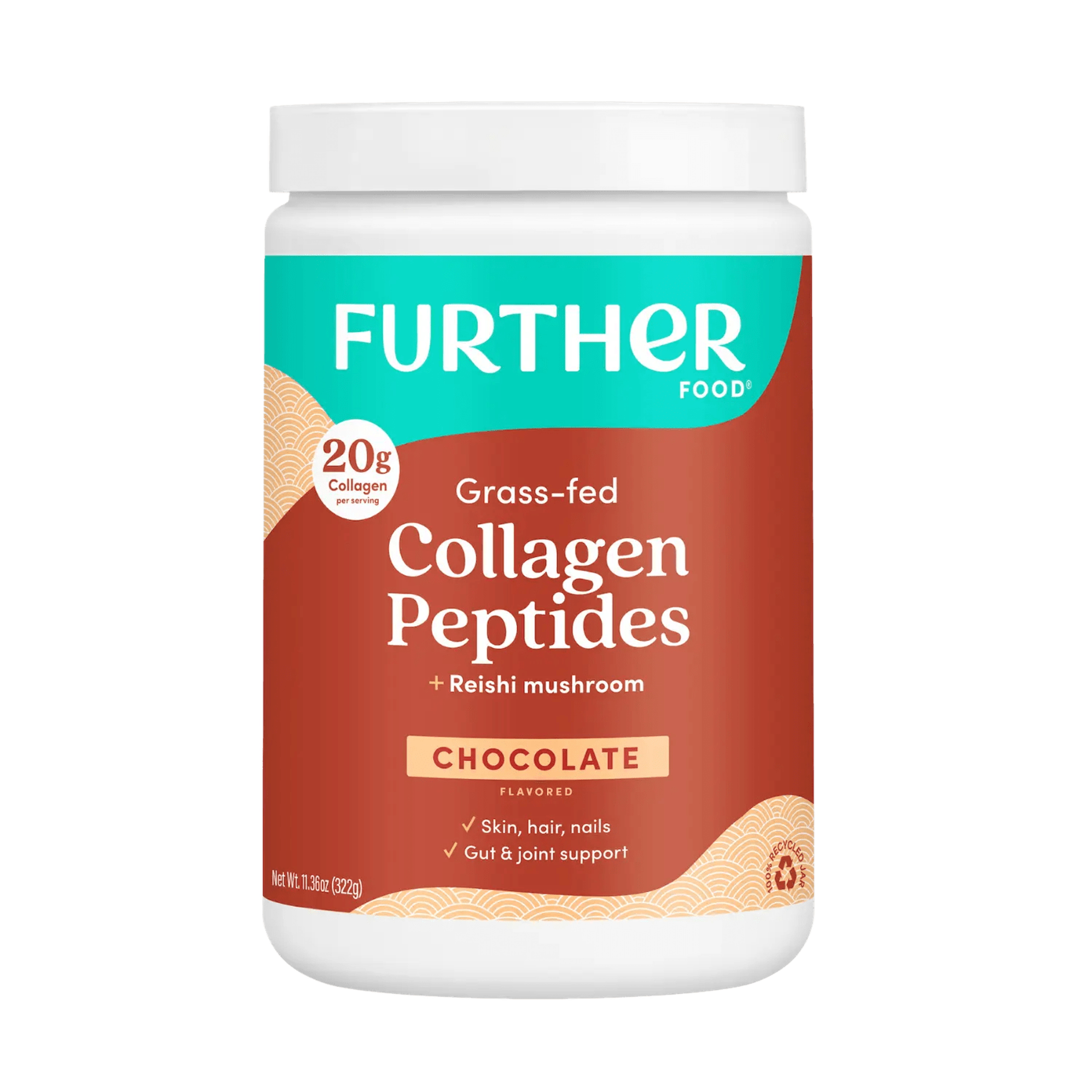 Chocolate Collagen Peptides Powder - 24 oz. (30 SERVINGS)