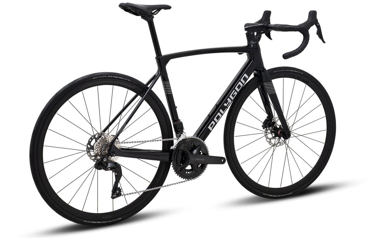 Polygon Strattos S7X - 105 Di2 Carbon Road Bike in Black