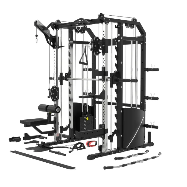 【やまさん】coreblack stylish black家庭用トレーニングジム Blazzed Fitness Blazzed BX2 Smith Machine Functional Trainer All