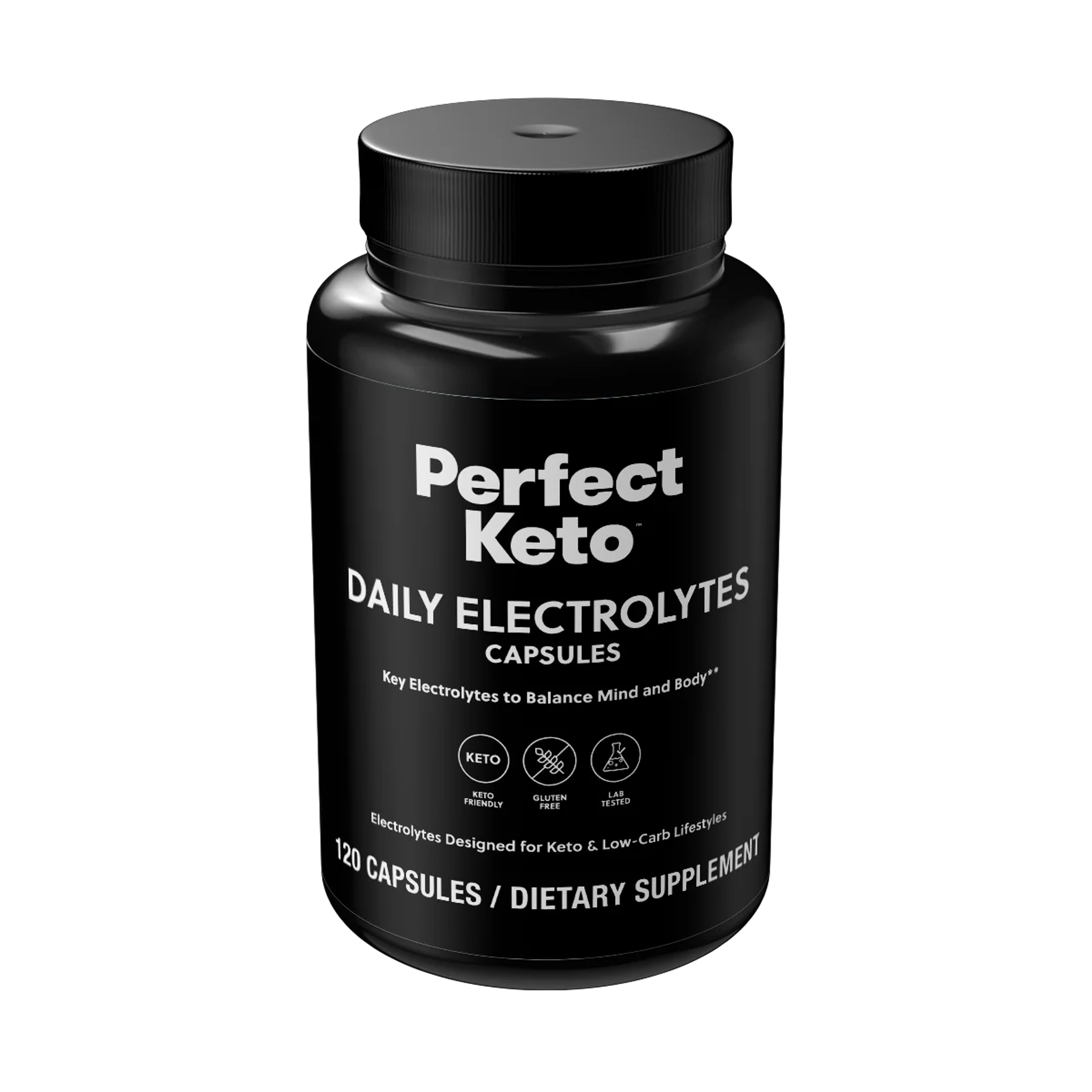 Product image for Daily Electrolytes Starter Kit - Pink Lemonade in Unflavored Capsules (120 capsules)