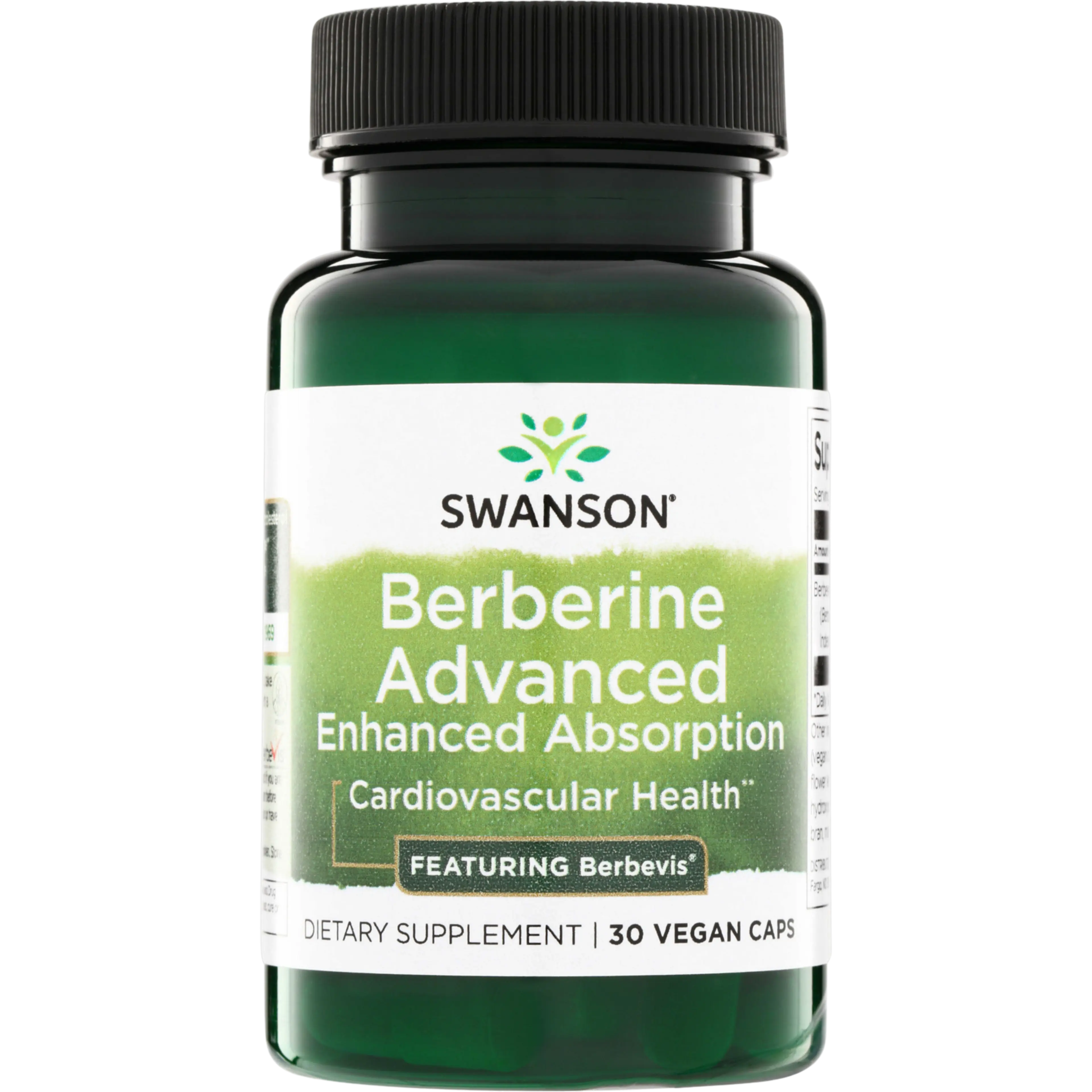 Berberine Advanced Enhanced Absorption - Featuring Berbevis - 550 mg Vegan Caps