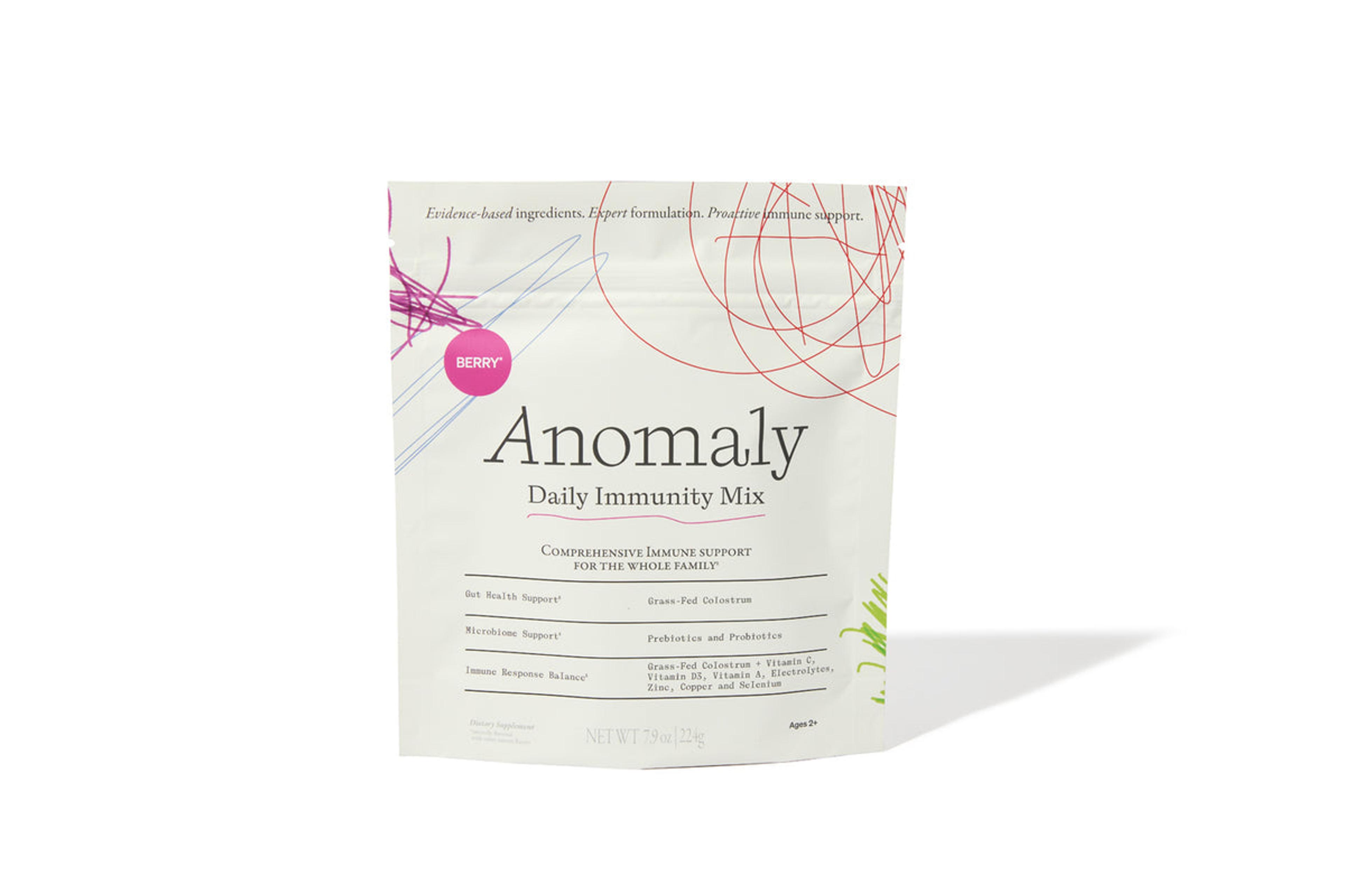 Product image for Anomaly Immunity Mix Pouch - Unflavored in Berry