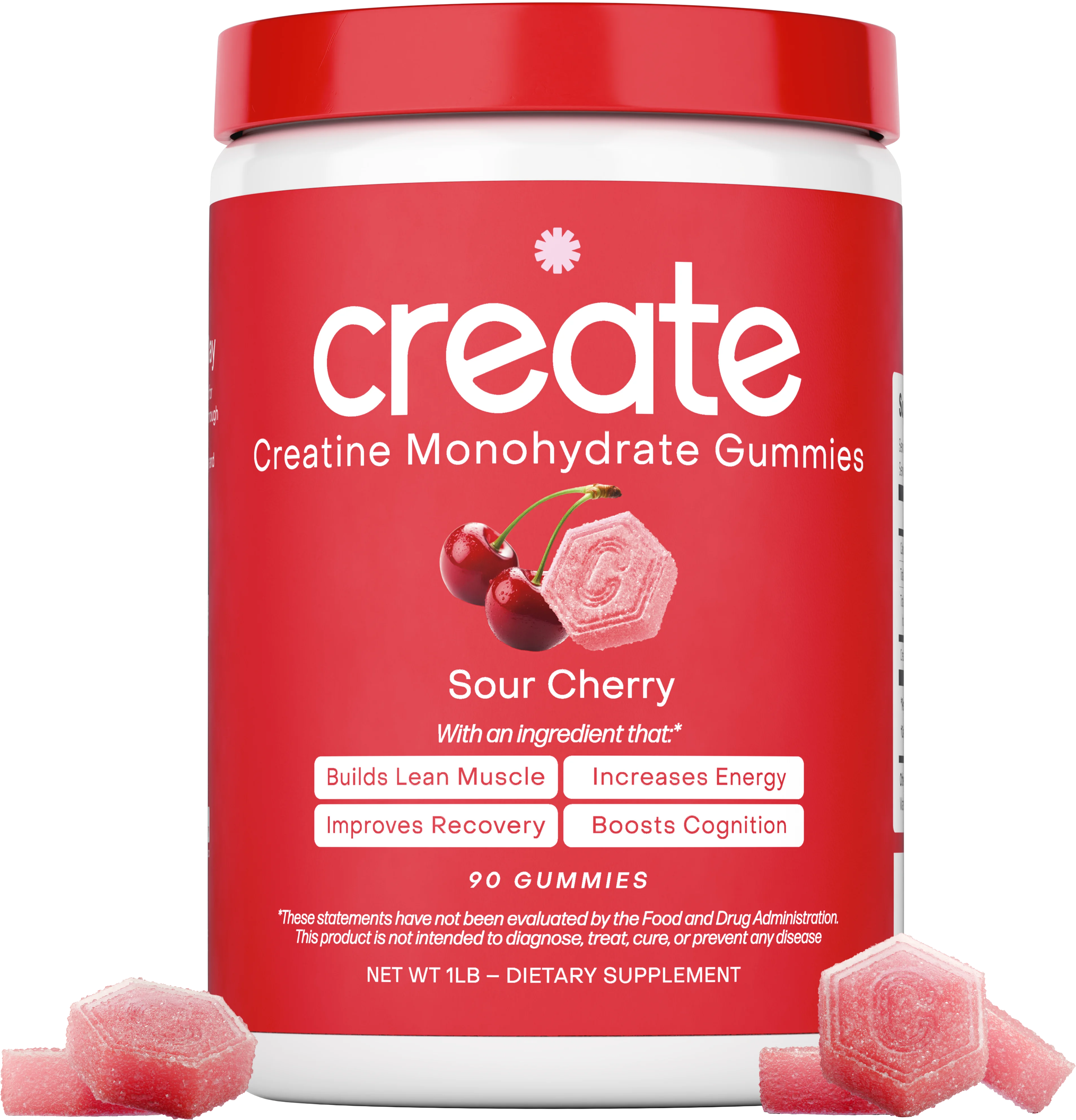 Create Wellness Create Creatine Monohydrate Gummies - HSA/FSA