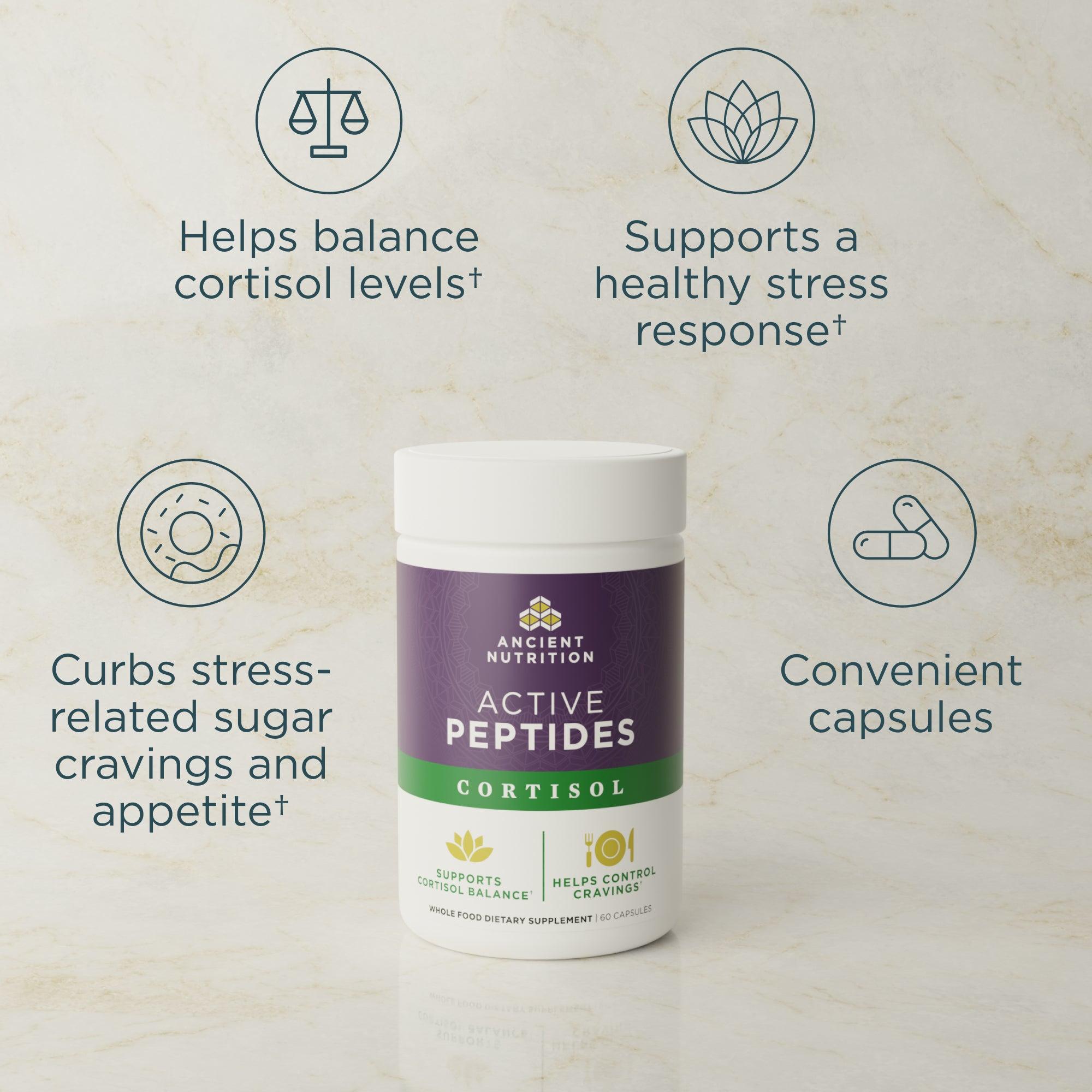 Ancient Nutrition Active Peptides Cortisol image 3