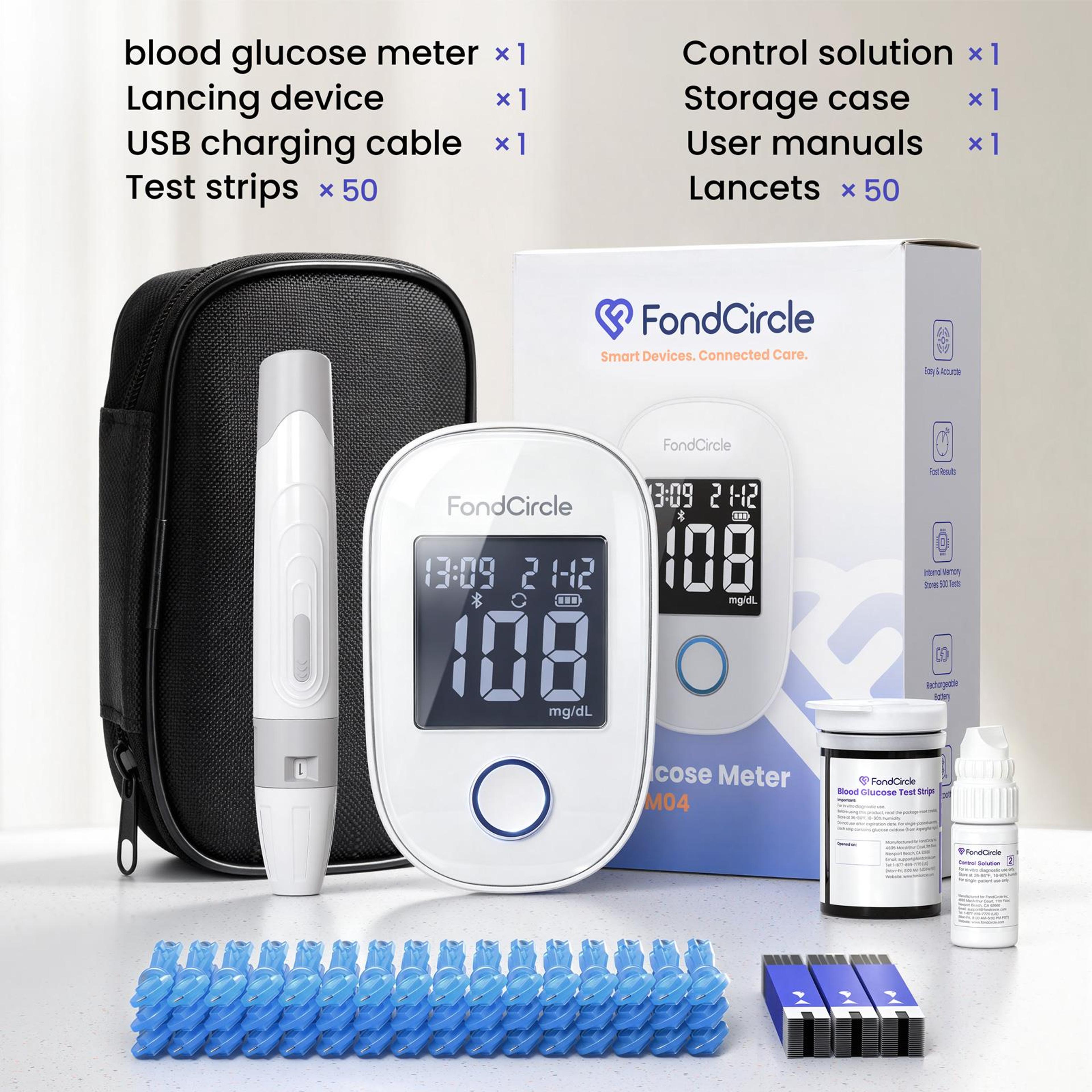 FondCircle M2 Blood Glucose Monitoring System image 5