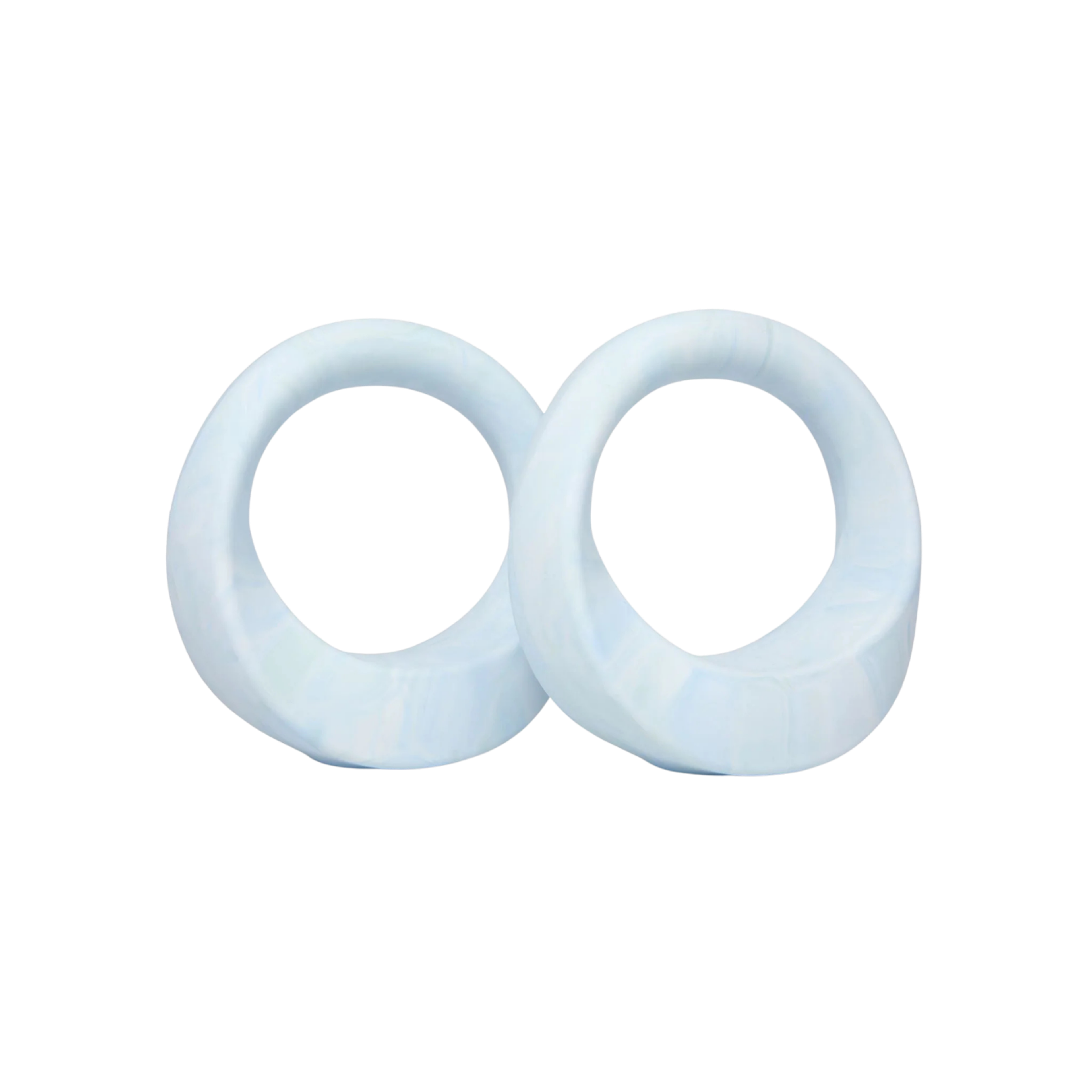 Swirl 7 lb, Ocean Marble Set of 2