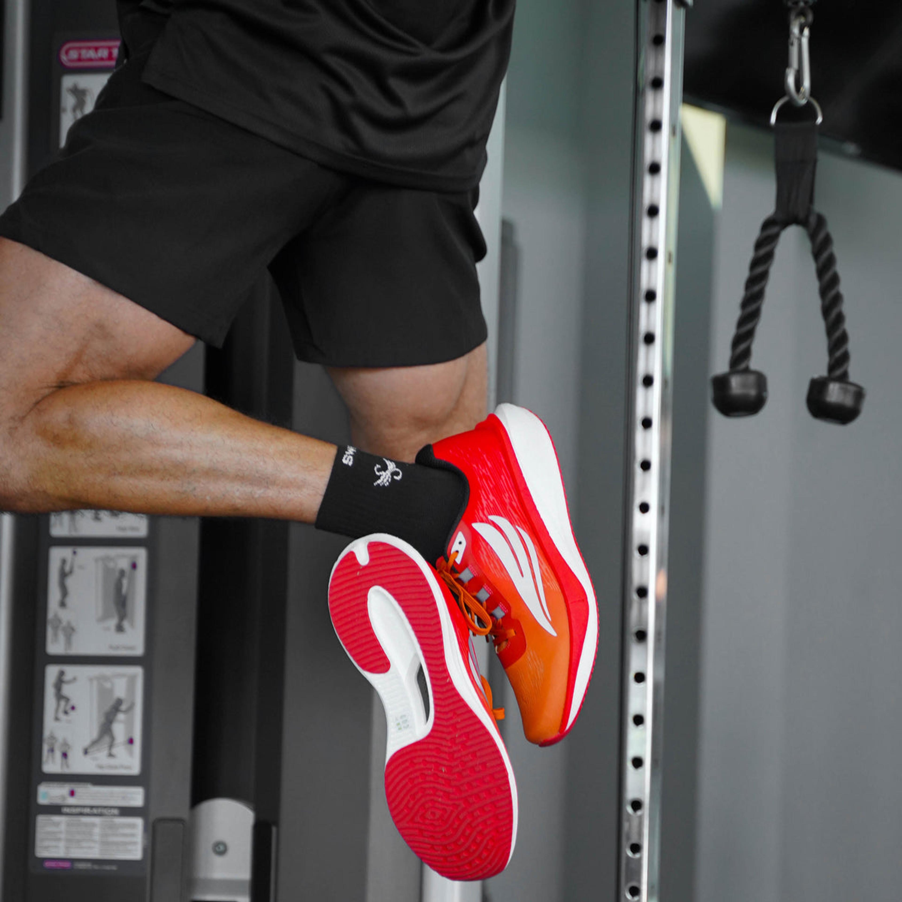 HORUS Men Running Shoe - Orange in Orange