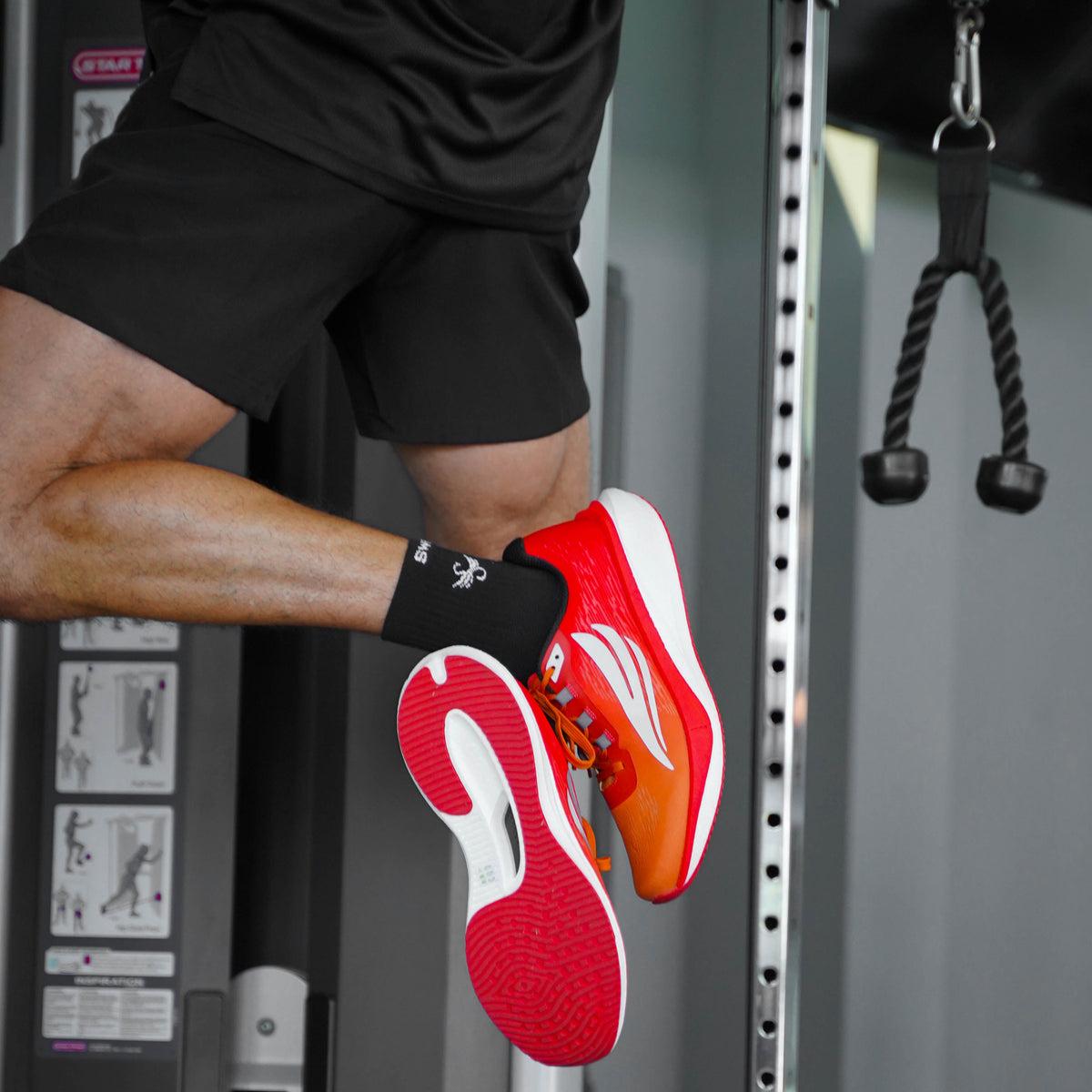 HORUS Men Running Shoe - Orange in Orange
