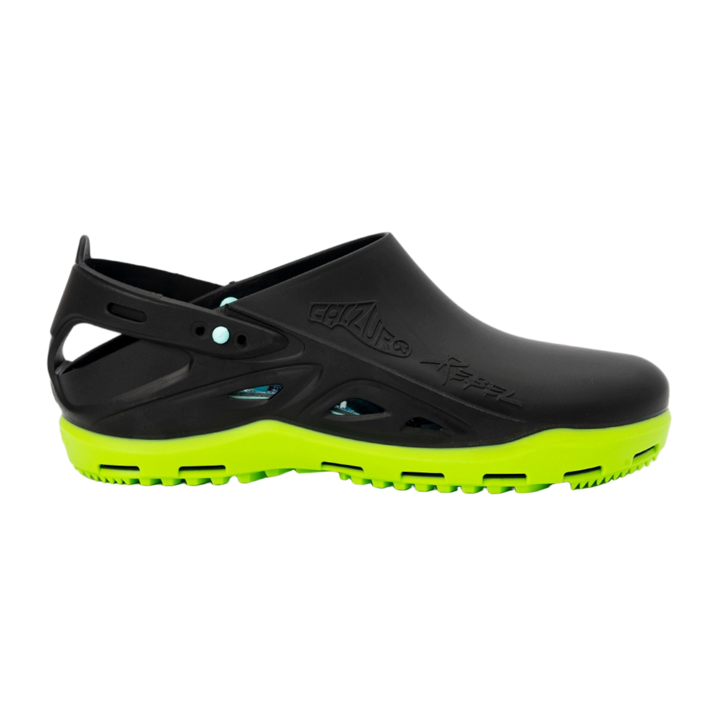 Calzuro Rebel Black/Bright Green
