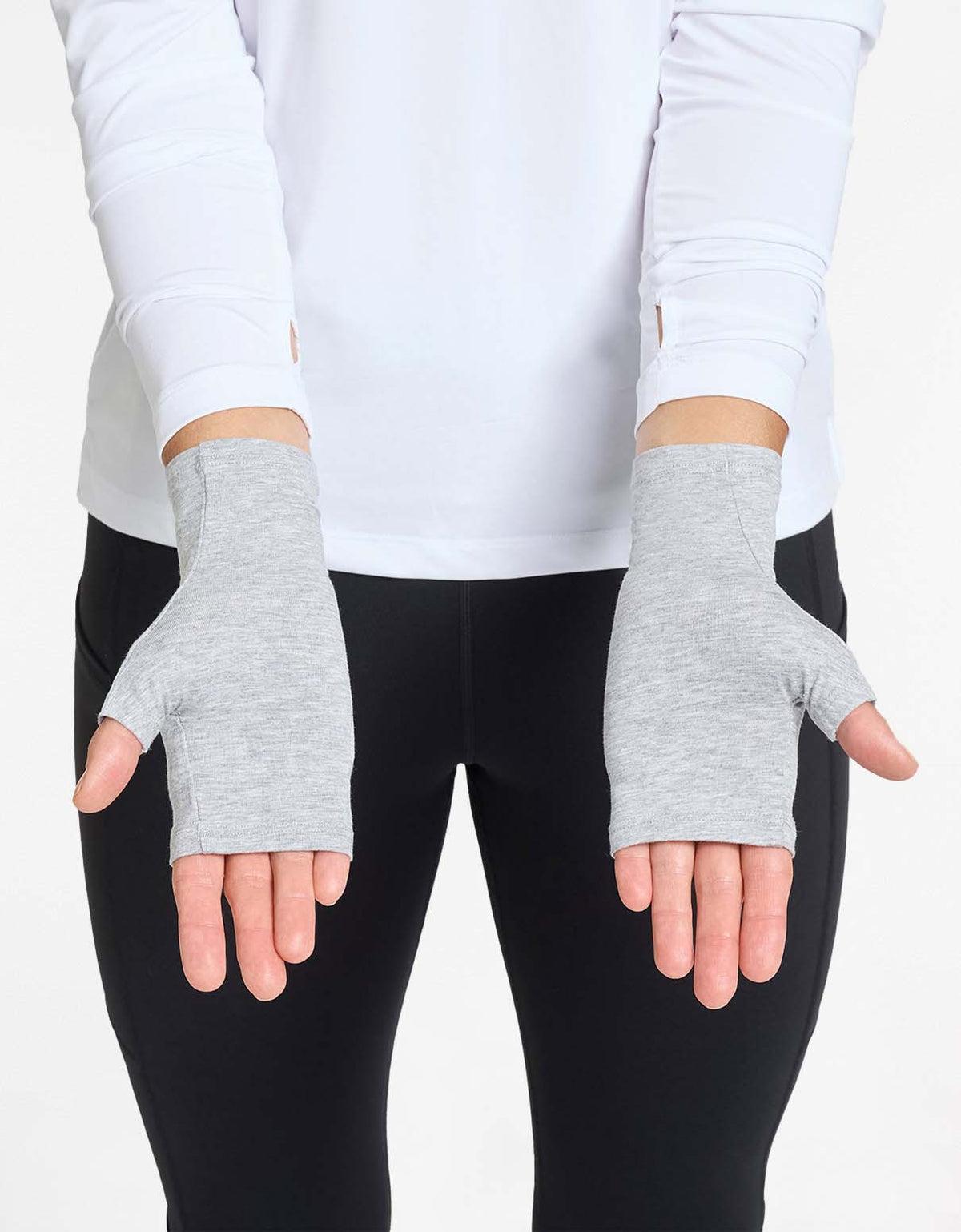 Hand Covers UPF 50+ in Light Grey Marle