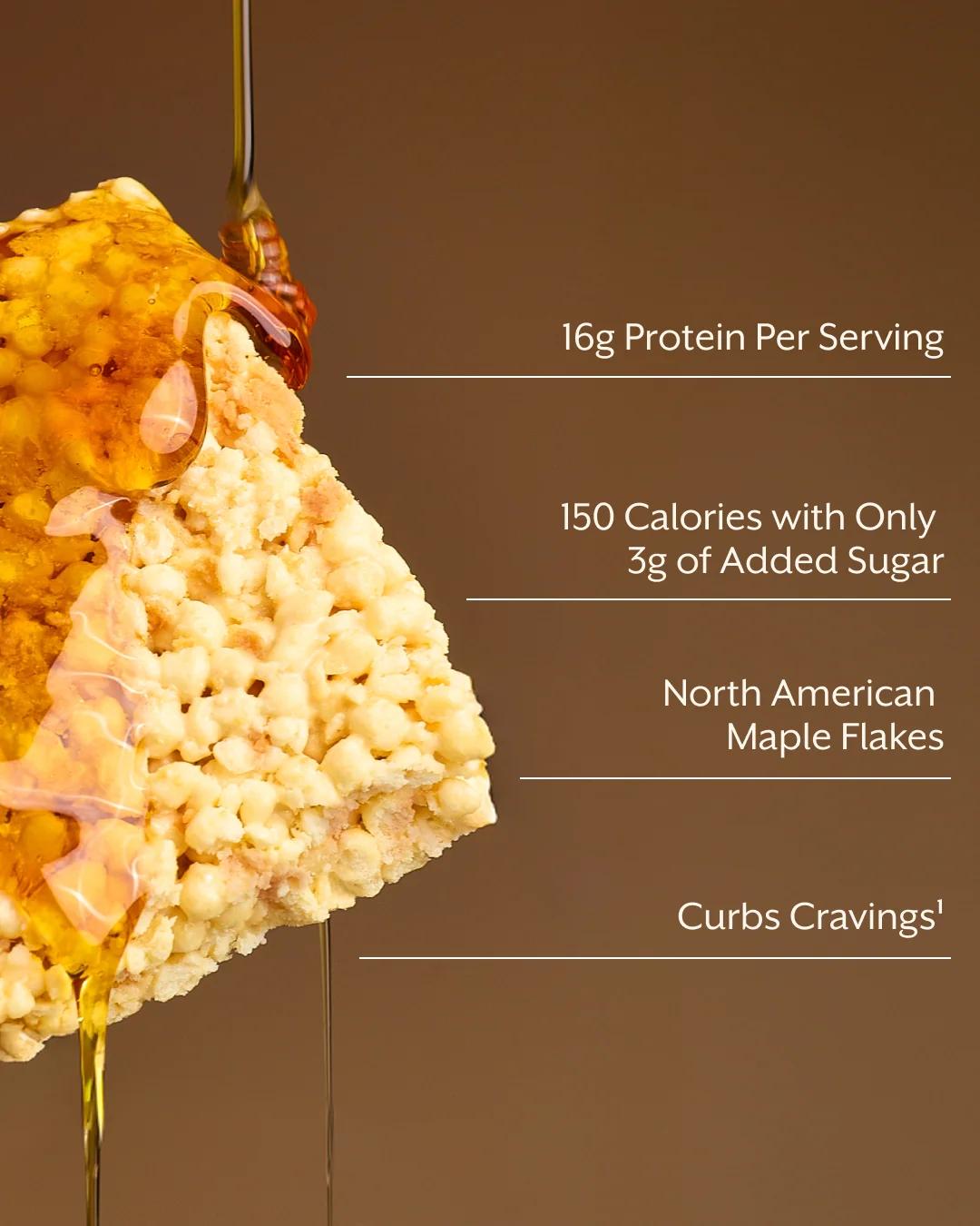 Promix Maple Protein Puff Bars