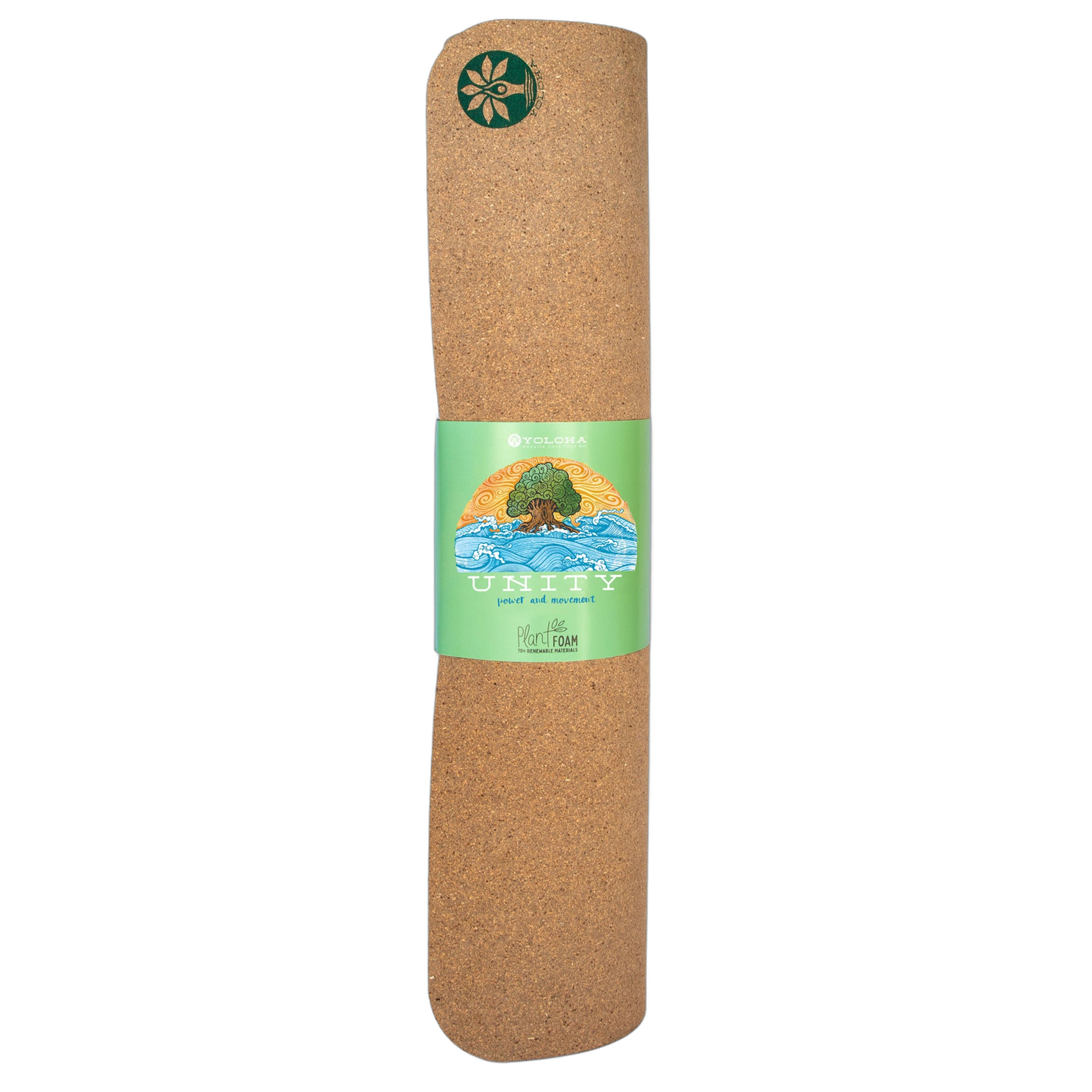 Infinite Transformation Unity Pro Cork Yoga Mat - 72" x 26"