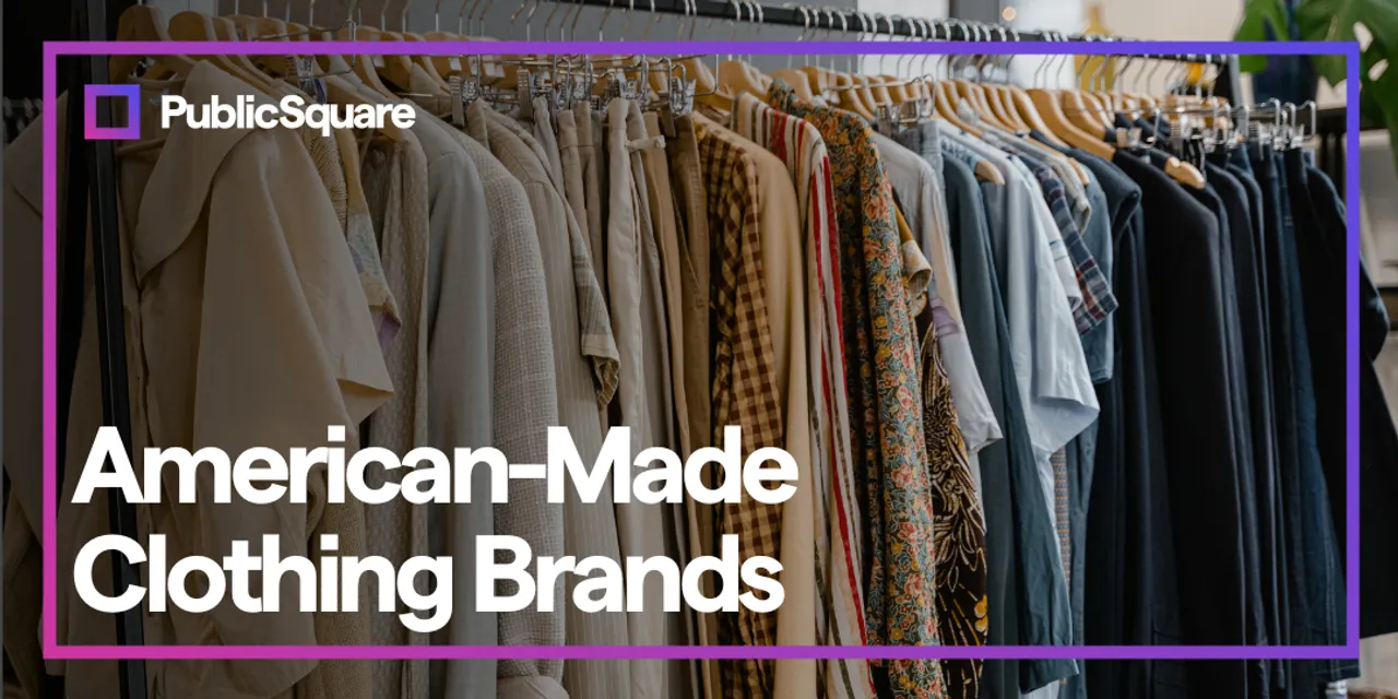 American made clothing companies hot sale