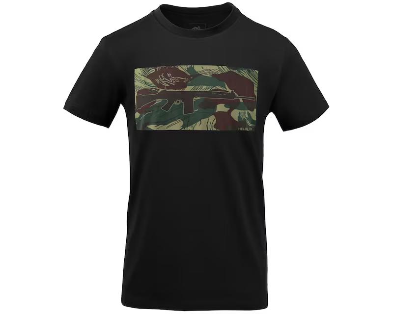 Футболка T-Shirt Helikon RPD - Black/Tiger Stripe