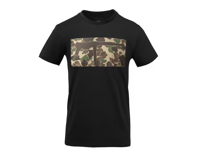 Футболка T-Shirt Helikon Grease Gun - Black/Duck Hunter