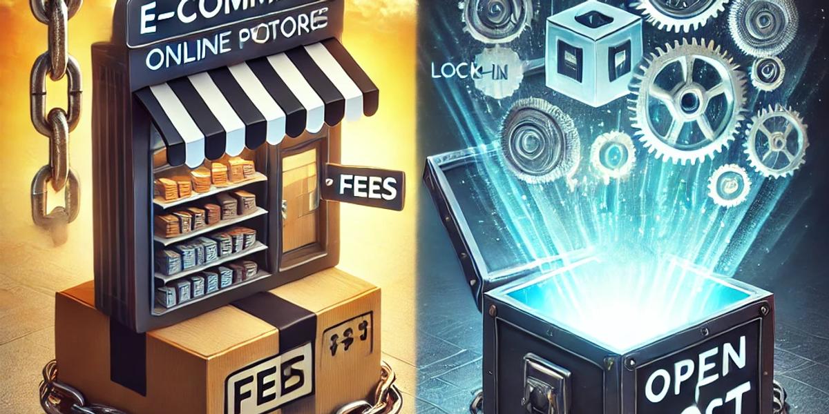 The Hidden Cost of Convenience: e-commerce platforms vs open-source systems