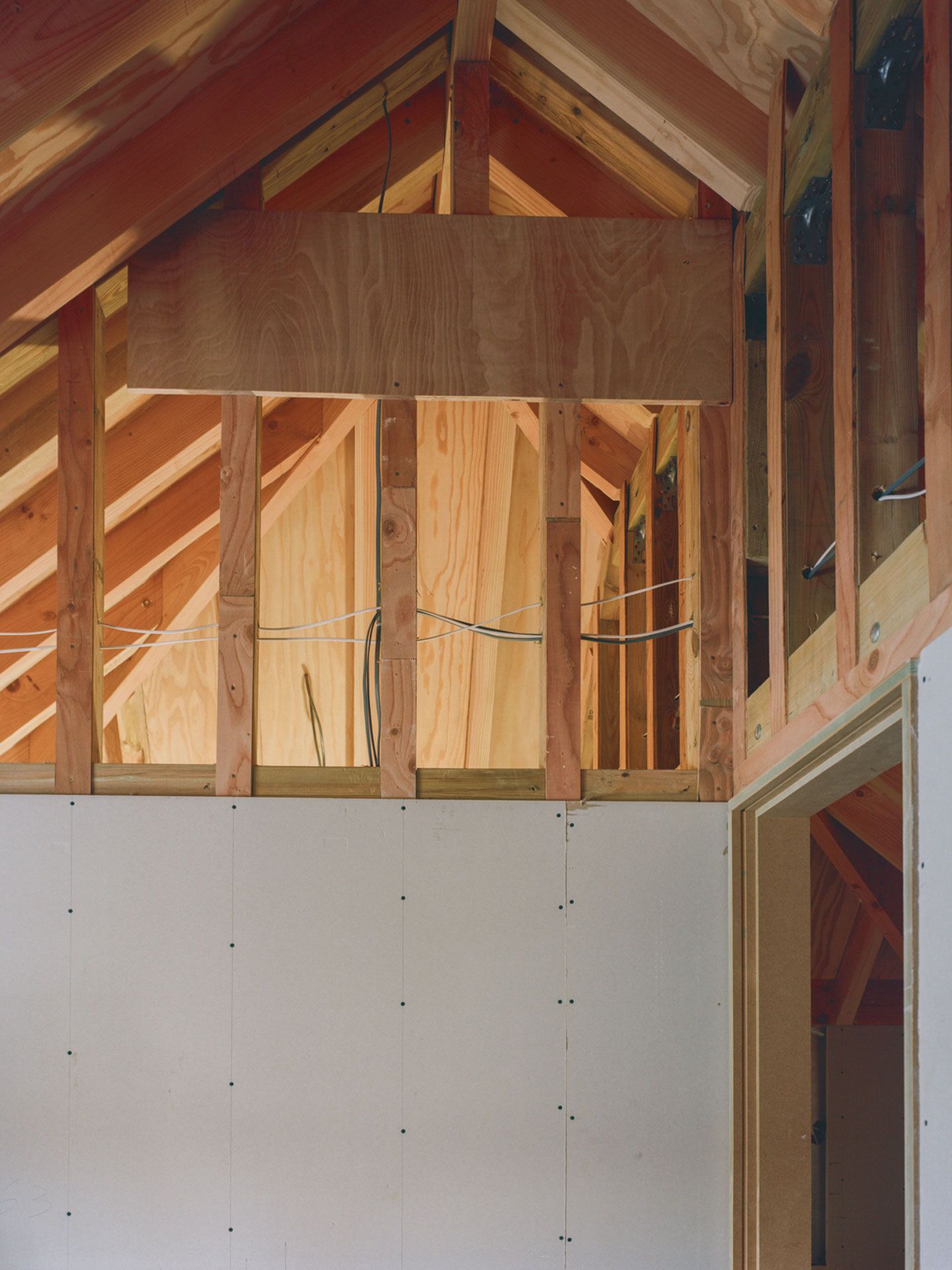 Wadhal – Wade House - Open Roof Structure for a New Build Home