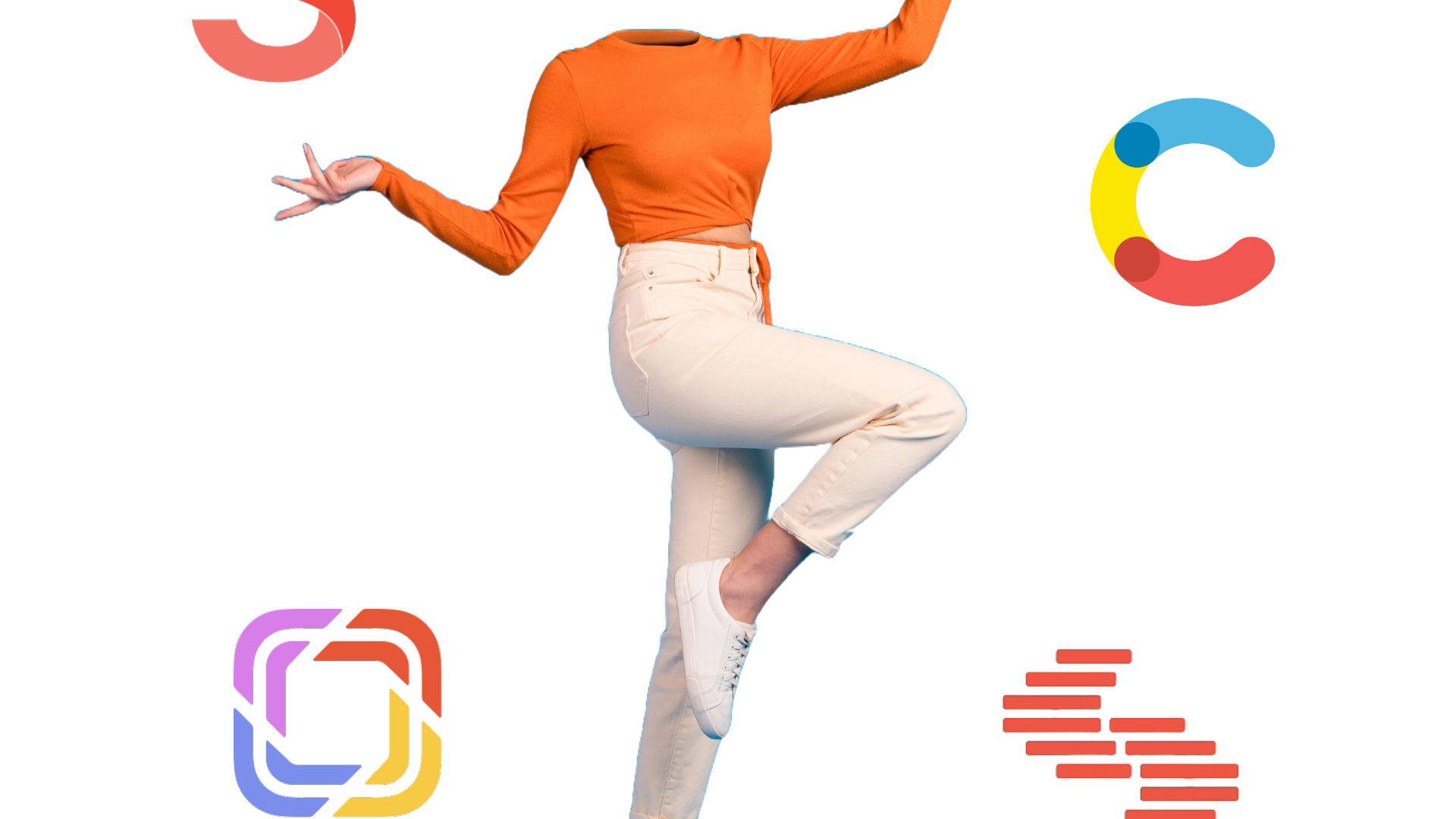 Människa som jonglerar med olika headless cms alternativ