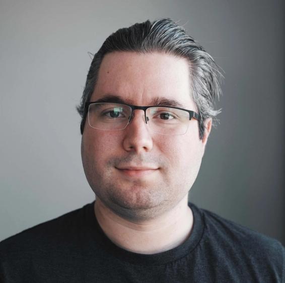 Porträtt på Kevin Nortier 