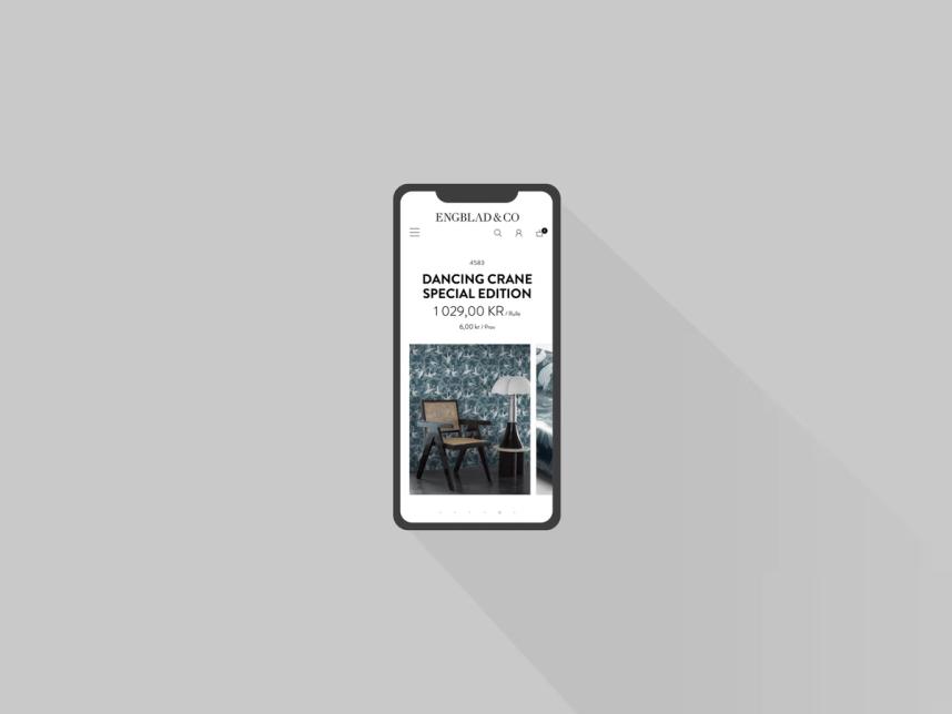 Engblad & Co på mobilen