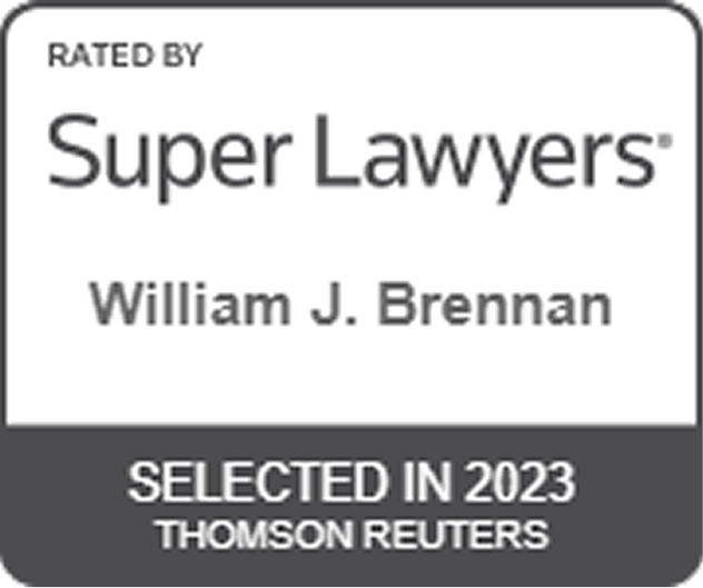 Super Lawyers Selected in 2023 Thomson Reuters Badge