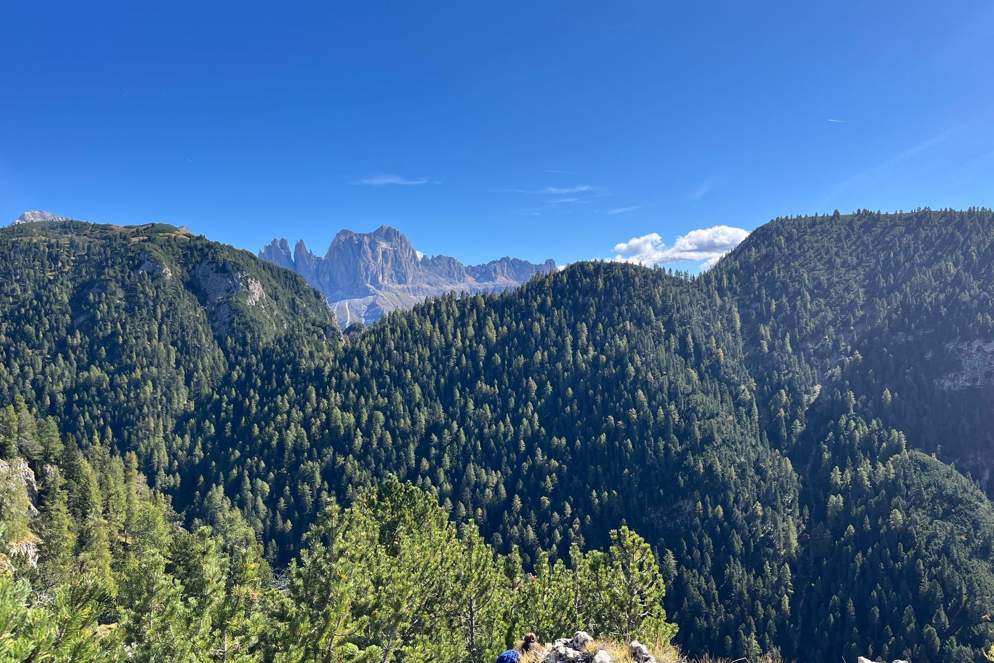 Mountains and alpine setting