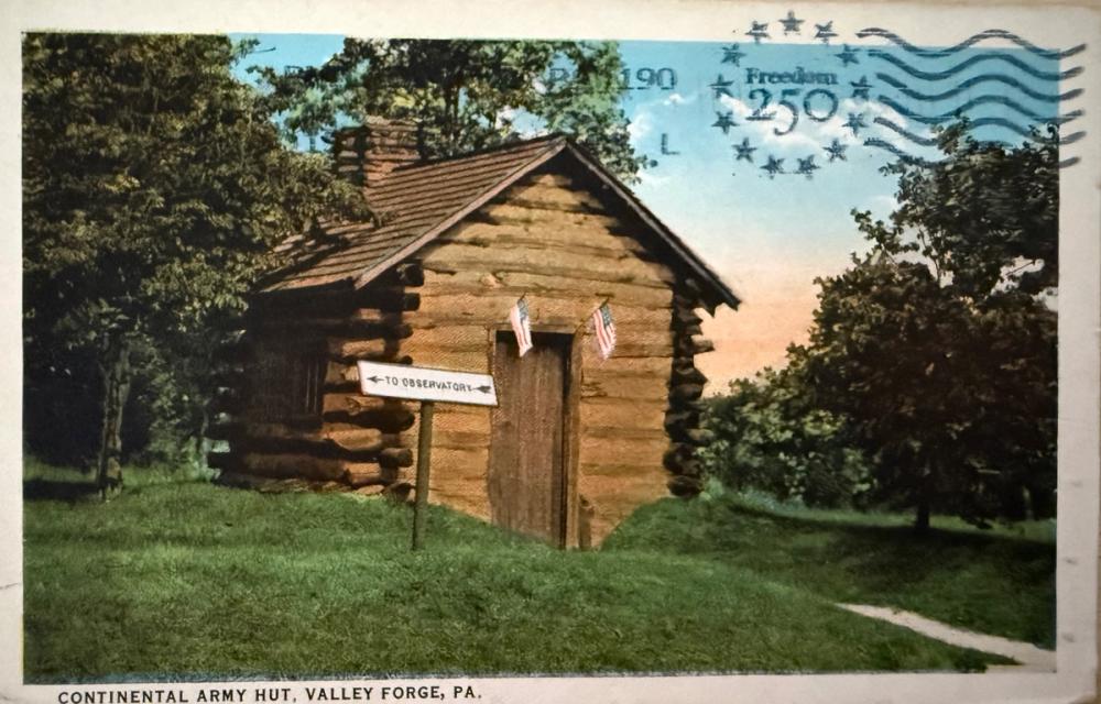 Postcard from Valley Forge, United States