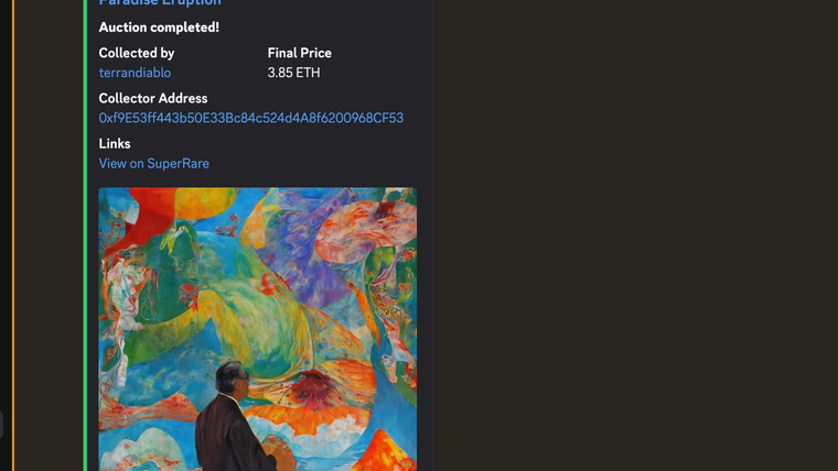  SuperRare Auction Bot 