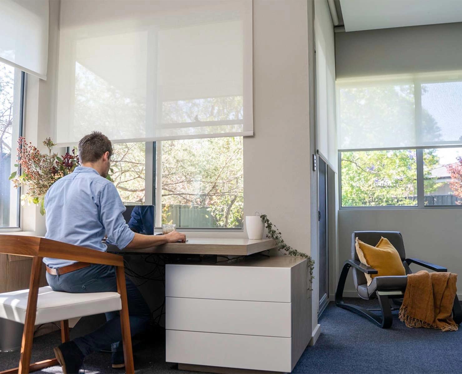 Custom Sunscreen Roller Blinds Perth, WA