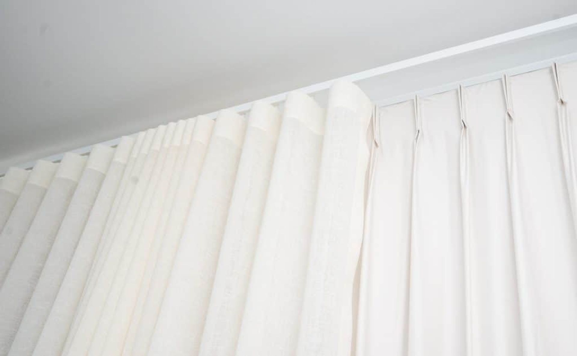 Double curtains fitted in a Perth home