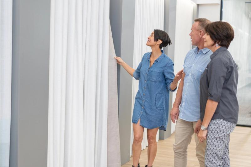 New Curtain World Showroom