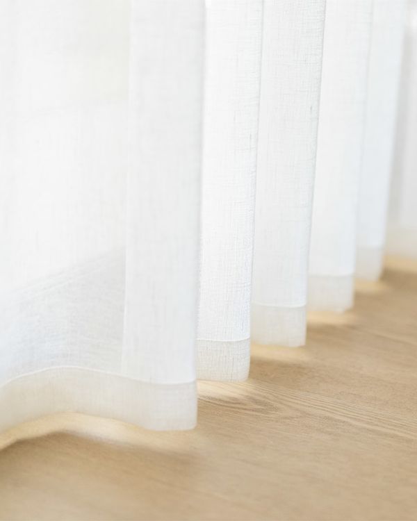 Linen Blend Sheer Curtains Perth