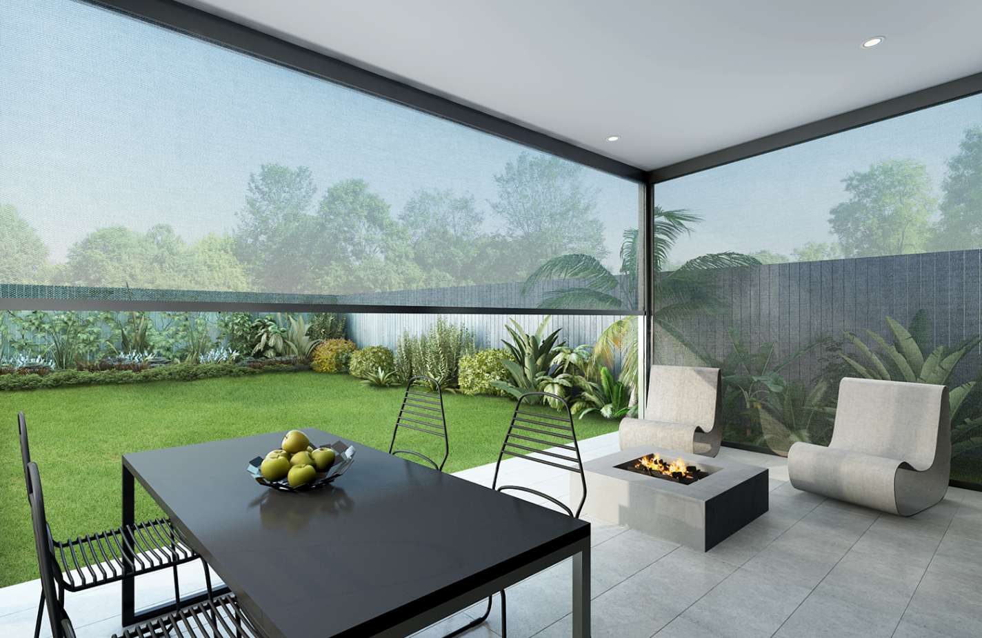 Outdoor blinds built for WA weather