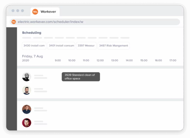 Workever product screenshot