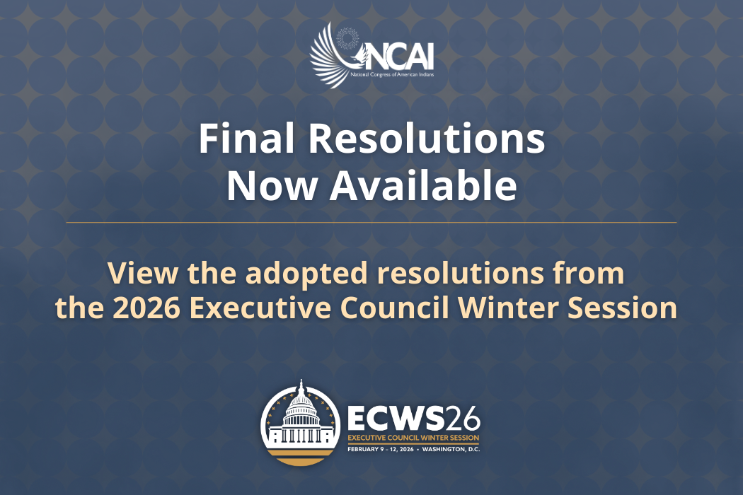 2026 ECWS Policy Resolutions Now Available
