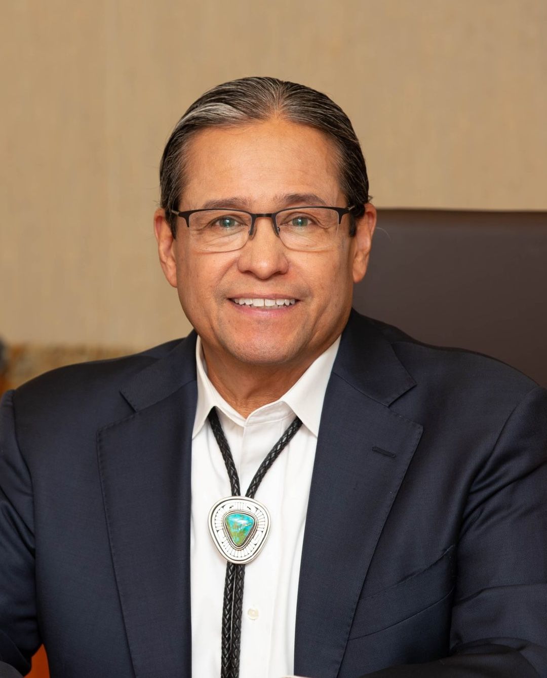 Headshot for President of NCAI, Mark Macarro