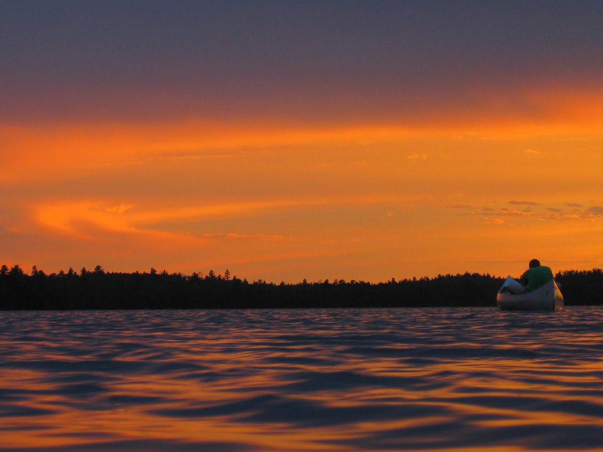 “Boundary Waters with Dave” by Tom Saunders