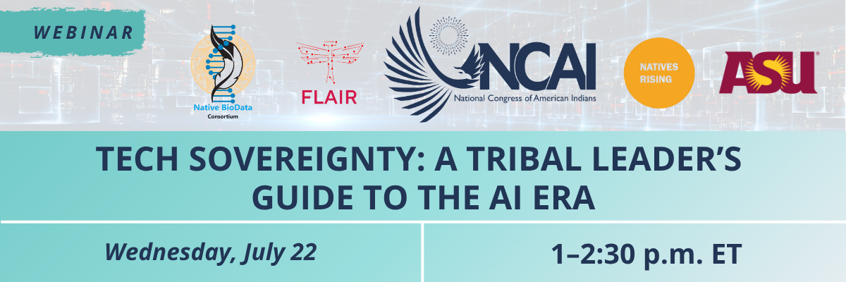 Webinar - Tech Sovereignty: A Tribal Leader's Guide to the AI Era