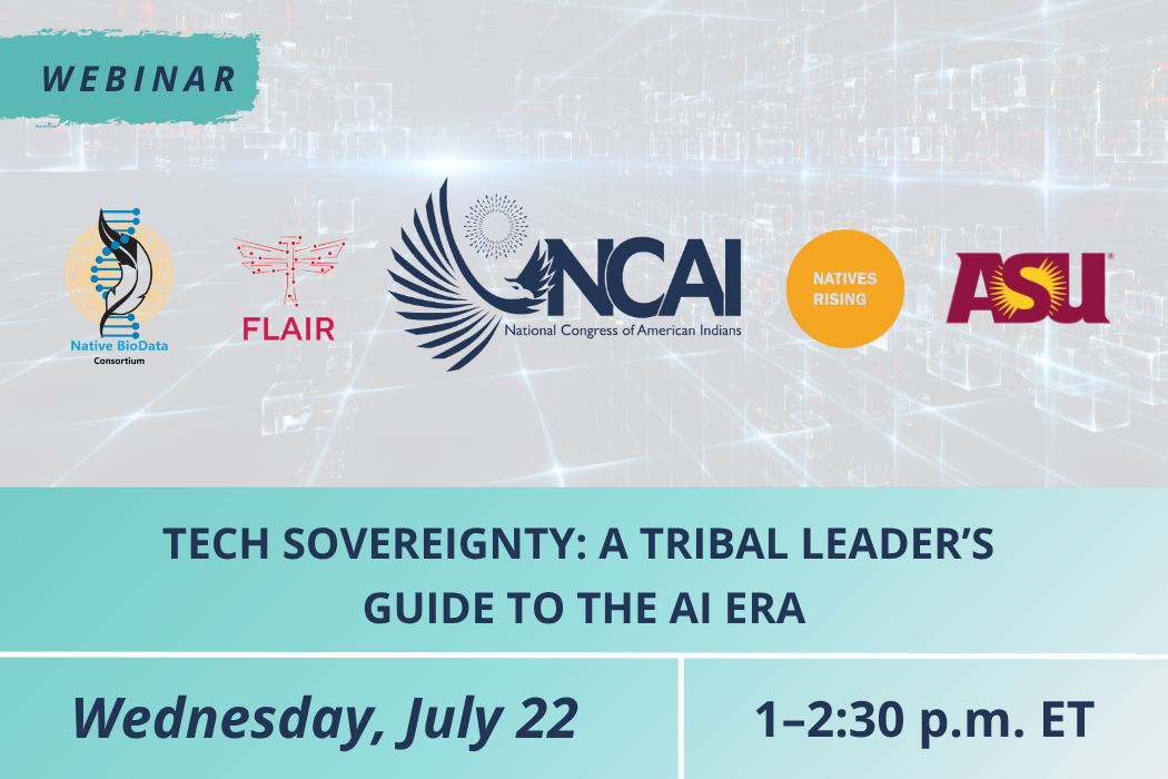 Webinar - Tech Sovereignty: A Tribal Leader's Guide to the AI Era