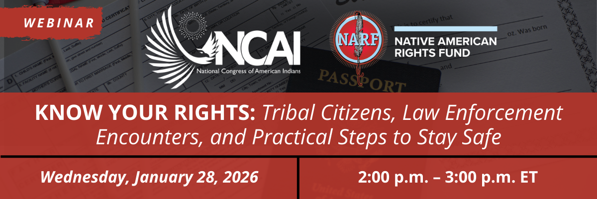 Know Your Rights: Tribal Citizens, Law Enforcement Encounters, and Practical Steps to Stay Safe