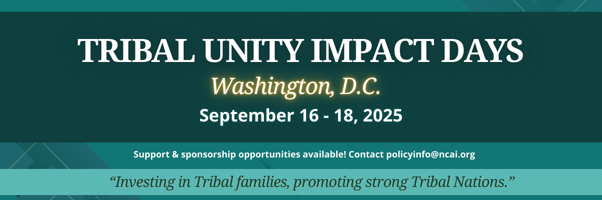 NCAI Tribal Unity Impact Days