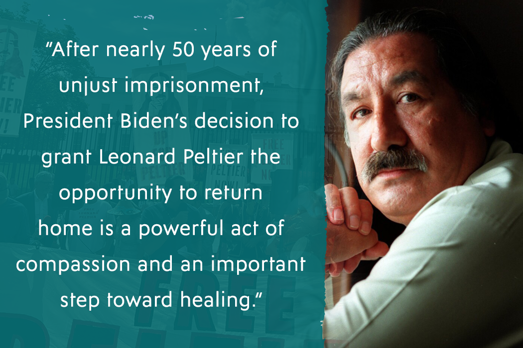 Leonard Peltier is Going Home: A Step Toward Healing and Justice