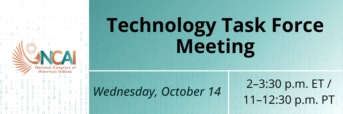 Technology Task Force Quarterly Meeting Webinar