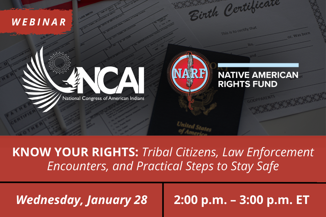 Know Your Rights: Tribal Citizens, Law Enforcement Encounters, and Practical Steps to Stay Safe