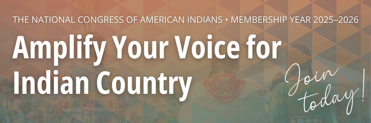 Join NCAI Today! Membership Portal Now OPEN for 2025–2026