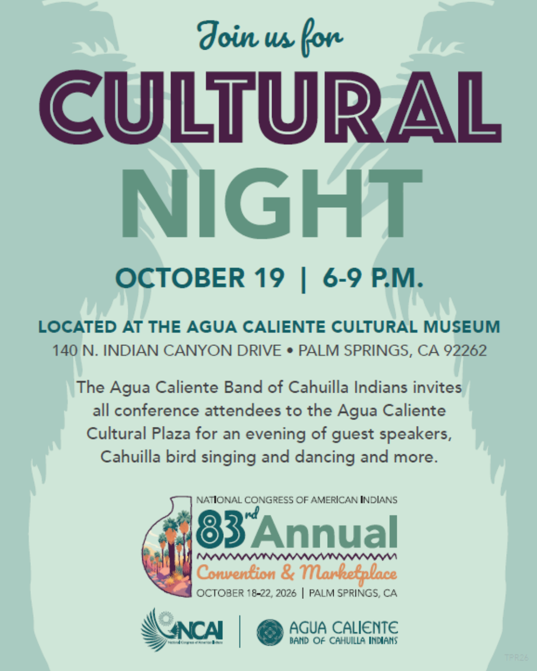 Cultural Night Flyer 
